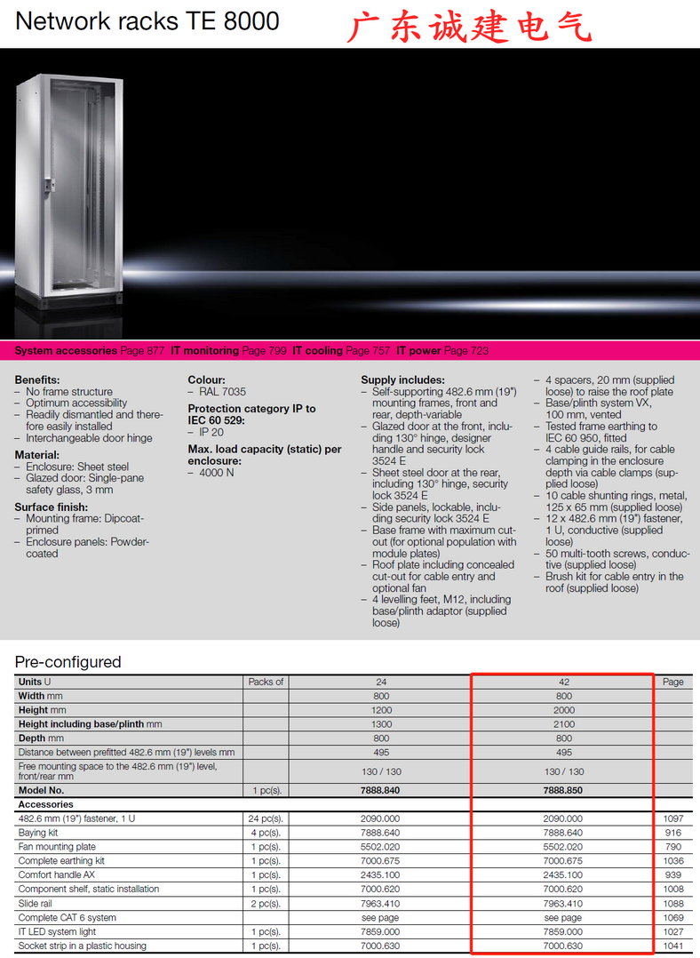 Rittal cabinet, rittal cooling, rittal busbar, rittal fan, rittal electric cabinet Rittal enclosures