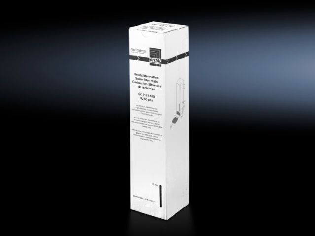 SK3171105 Rittal air conditioner non-woven fiber filter mat spare filter mat filter grade G2 width 173 height 173 length 17-Made in Germany-Rittal cabinet air conditioner maintenance Rittal electric cabinet Rittal busbar Rittal fan SK3171.105