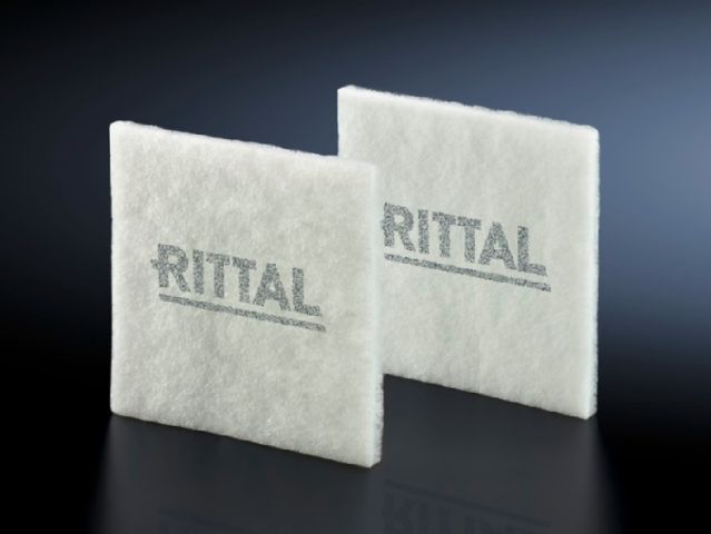 SK3171100 Rittal air conditioner non-woven fiber filter mat spare filter mat filter grade G2 width 173 height 173 length 17-Made in Germany-Rittal cabinet air conditioner maintenance Rittal electric cabinet Rittal busbar Rittal fan SK3171.100