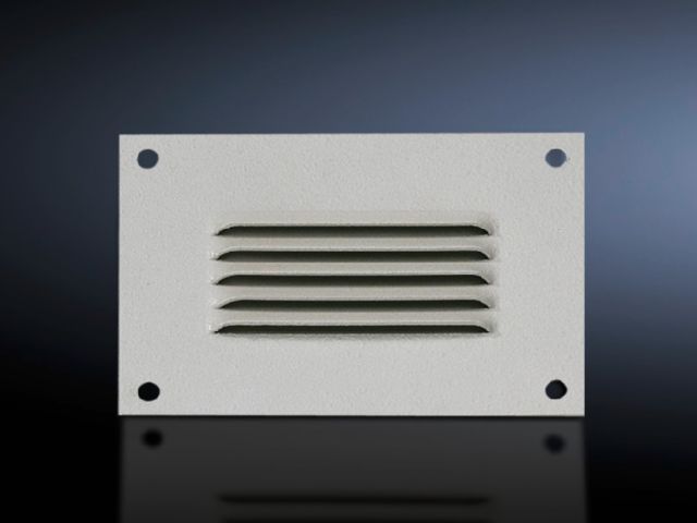SK2542235 Rittal air conditioner gill plate steel plate including installation and fixing parts Width 210mm Height 100mm Depth 8mm-Made in Germany-Rittal cabinet air conditioner maintenance Rittal electric cabinet Rittal busbar Rittal fan Rittal after-sales SK2542.235