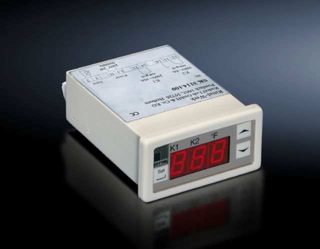 SK3114200 Rittal air conditioning Digital enclosure internal temperature display and thermostat - Rittal enclosures Rittal electric cabinet Rittal busbar Rittal fan Rittal PDU SK3114.200