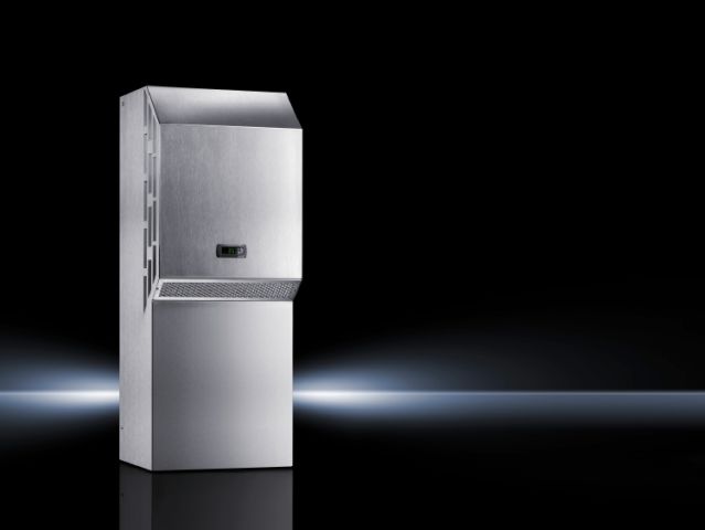 SK3305544 Rittal Air Conditioner Wall Mount TopTherm Blue eNEMA 4X Stainless Steel 400V1600W - Made in Germany - SK3305.544