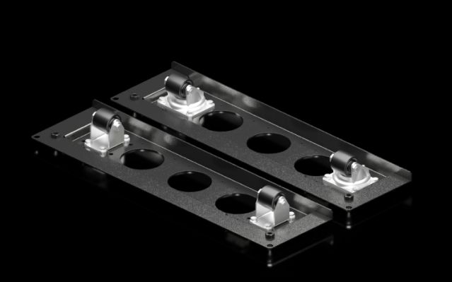 VX5301518 Rittal enclosures Castor module for VX IT,for W:800mm,for easy movement directly at the point of use,for mounting directly on the enclosure-Made by Rittal in Germany-Rittal cabinet Rittal electrical cabinet Rittal air conditioner Rittal busbar Rittal fan VX5301.518