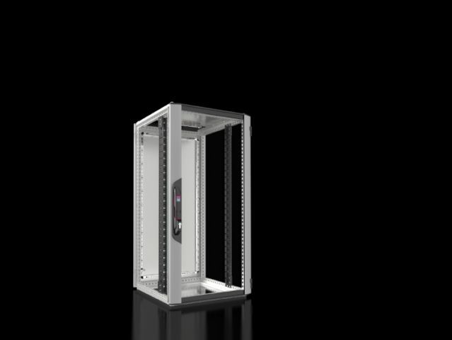 VX5326121 rittal enclosures VX IT,19" mounting angles,standard,front,glazed door,WHD:600x1200x600mm,24U-Made in Germany by Rittal-Rittal cabinet Rittal air conditioners Rittal electrical cabinets Rittal busbars Rittal fans VX5326.121