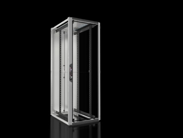 VX5314126 rittal enclosures VX IT,19" mounting angles,standard,front and rear,glazed door,WHD:800x2200x1000mm,47U-Made in Germany by Rittal-Rittal cabinet Rittal air conditioners Rittal electrical cabinets Rittal busbars Rittal fans VX5314.126