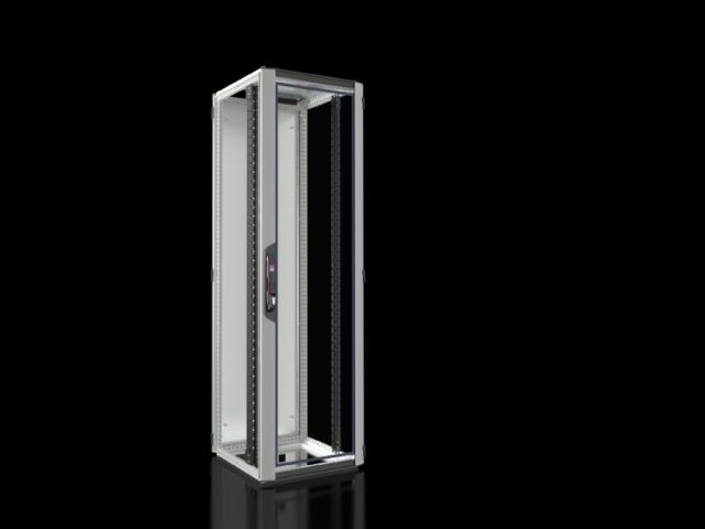 VX5329121 rittal enclosures VX IT,19" mounting angles,standard,front and rear,glazed door,WHD:600x2000x600mm,42U-Made in Germany by Rittal-Rittal cabinet Rittal air conditioners Rittal electrical cabinets Rittal busbars Rittal fans VX5329.121