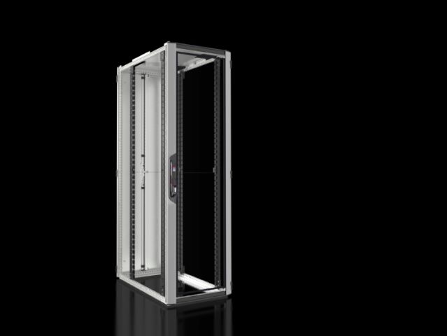 VX5308123 rittal enclosures VX IT,19"mounting angles,standard,front and rear,glazed door,WHD: 600x2000x1000mm,42U-Made in Germany by Rittal-Rittal cabinet Rittal air conditioners Rittal electrical cabinets Rittal busbars Rittal fans VX5308.123