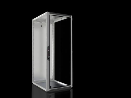 VX5309190 rittal enclosures VX IT,without 482.6mm (19") interior installation,glazed door,WHD:800x2000x1000mm,42U,IP 55-Made in Germany by Rittal-Rittal cabinet Rittal air conditioners Rittal electrical cabinets Rittal busbars Rittal fans VX5309.190