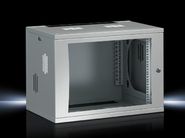 DK7507110 rittal enclosures DK FlatBox,WHD:600x492x600mm,9U,with 482.6 mm (19