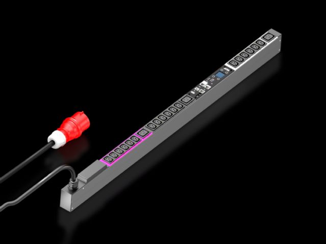 DK7979535 Rittal Cabinet PDU Measurement Type 18 C13 and 3 C19 Power 11KW16A Voltage 400V Width 44 Height 70 Length 1095 - Made in Germany Rittal - Rittal Air Conditioning Rittal Electric Cabinet Rittal Busbar Rittal Fan Rittal PDU DK7979.535