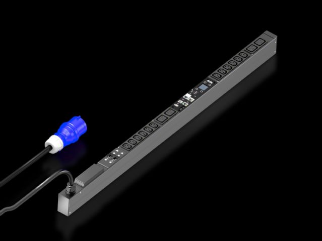 DK7979513 Rittal enclosures PDU measuring type 12 C13 and 4xC19 power 7.4KW32A voltage 230V wide 44 high 70 long 1095 - Made in Germany Rittal - Rittal air conditioner Rittal electrical cabinet Rittal busbar Rittal fan Rittal PDU DK7979.513