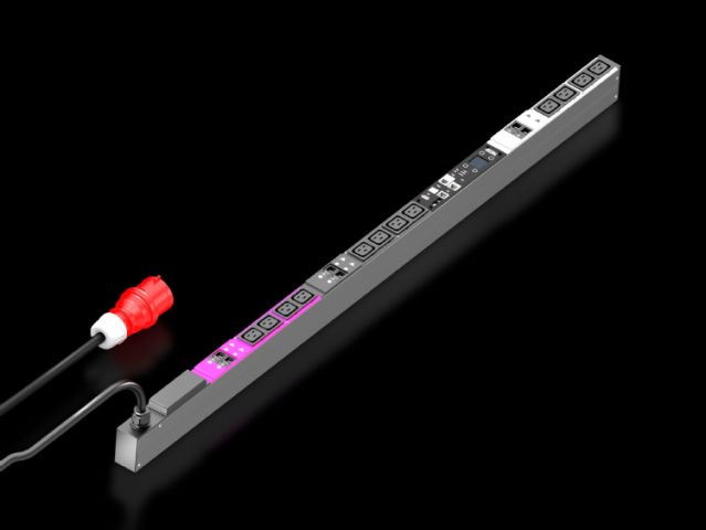 DK7979231 Rittal enclosures PDU metered12pcs C19 power 22kW32A3P400V wide 44 deep 70 long 1495 cable length 3m Electrical connection type Central and Eastern Europe - Made in Germany Rittal - Rittal air conditioner Rittal electrical cabinet Rittal busbar Rittal fan Rittal PDU DK7979231