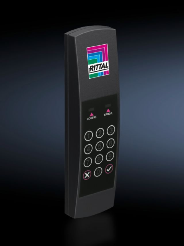 DK7030223 Rittal enclosures Coded lock for CMC III and IoT Interface - Rittal air conditioning Rittal electric cabinet Rittal busbar Rittal fan Rittal PDU DK7030.223