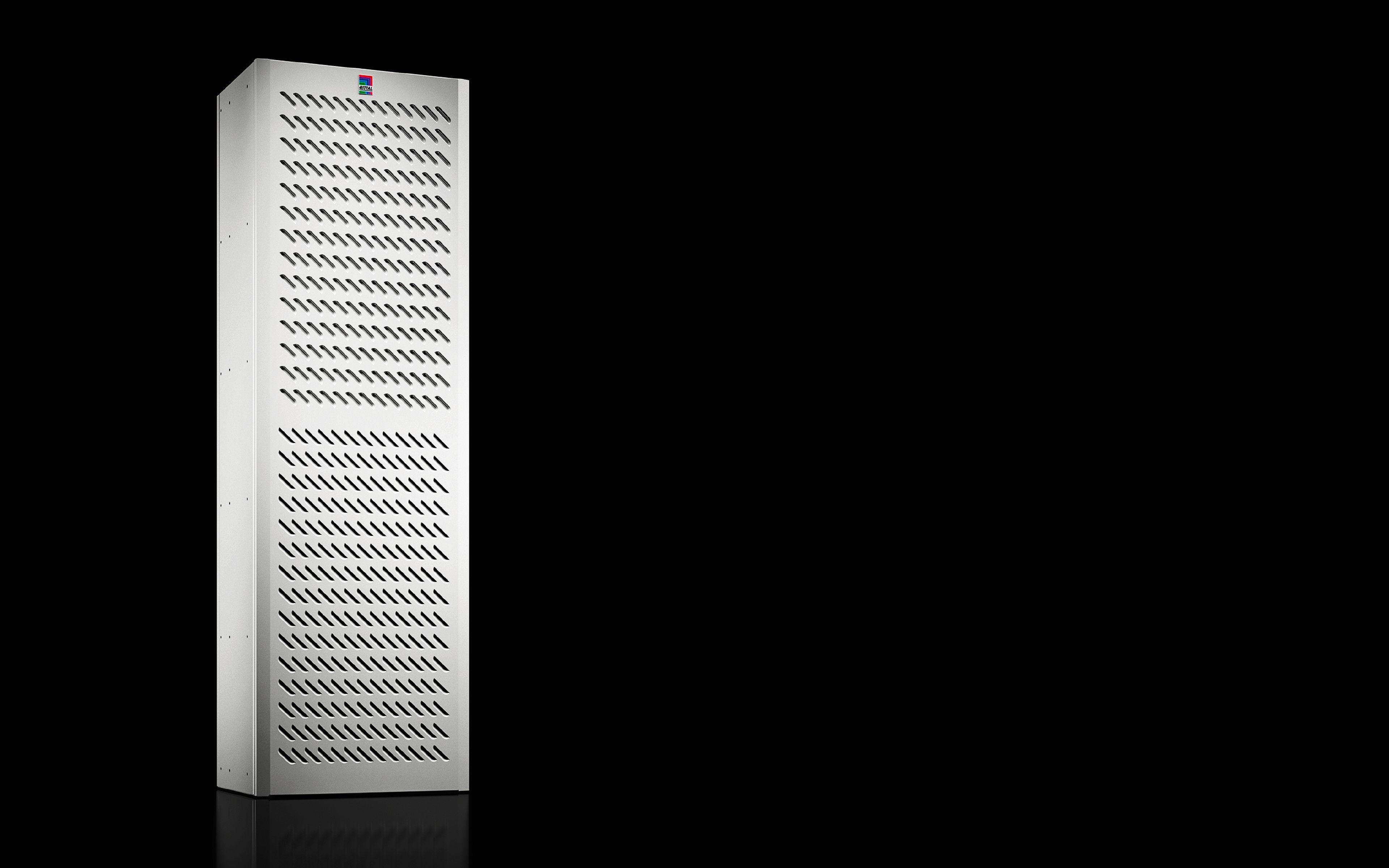 SK3186330 Rittal air conditioning Wall-mounted cooling unit Blue e+ outdoor 1.5kW–5.0kW - Rittal enclosures Rittal electric cabinet Rittal busbar Rittal fan Rittal PDU SK3186.330