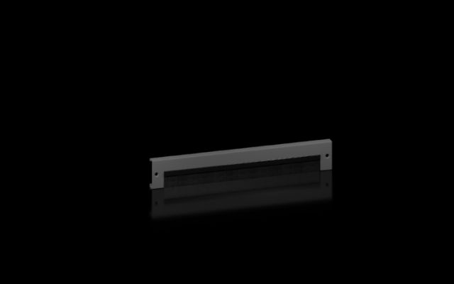 VX8660093 Rittal enclosures Base/plinth trim panels with brush strip for base/plinth system VX, sheet steel - Rittal air conditioning Rittal electric cabinet Rittal busbar Rittal fan Rittal PDU VX8660.093