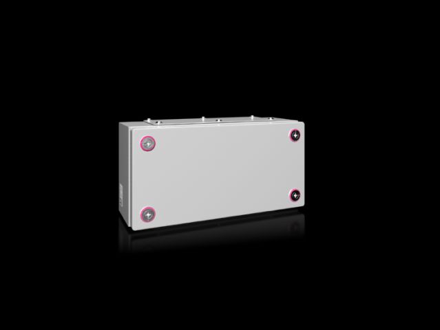 KX1530000 Rittal enclosures Terminal box KX, sheet steel, with gland plate - Rittal air conditioning Rittal electric cabinet Rittal busbar Rittal fan Rittal PDU KX1530.000