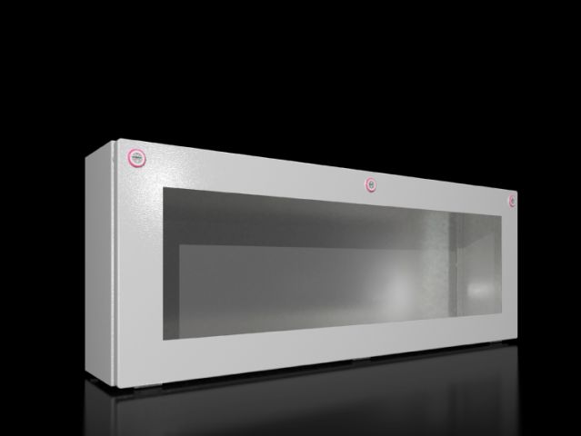 KX1613000 Rittal enclosures Bus enclosures KX, sheet steel, with mini cam lock - Rittal air conditioning Rittal electric cabinet Rittal busbar Rittal fan Rittal PDU KX1613.000