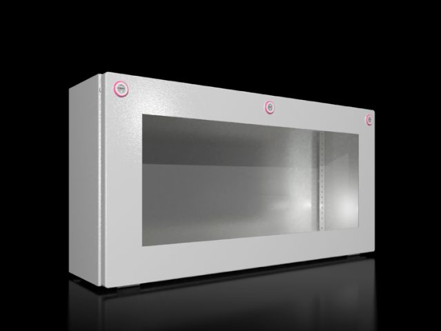 KX1612000 Rittal enclosures Bus enclosures KX, sheet steel, with mini cam lock - Rittal air conditioning Rittal electric cabinet Rittal busbar Rittal fan Rittal PDU KX1612.000