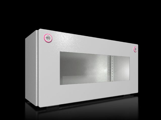 KX1610000 Rittal enclosures Bus enclosures KX, sheet steel, with mini cam lock - Rittal air conditioning Rittal electric cabinet Rittal busbar Rittal fan Rittal PDU KX1610.000