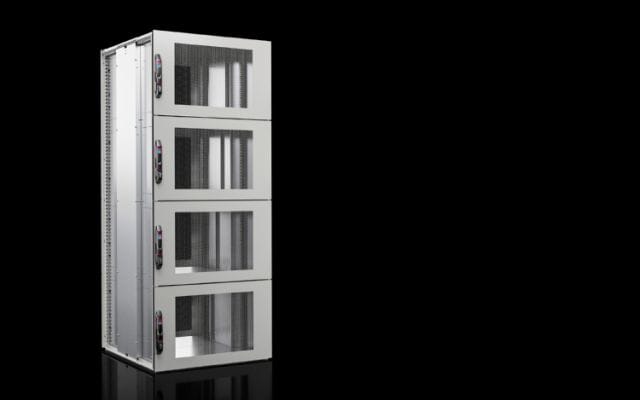 VX5314185 Rittal enclosures Compartment Rack VX IT divided into four, vented - Rittal air conditioning Rittal electric cabinet Rittal busbar Rittal fan Rittal PDU VX5314.185