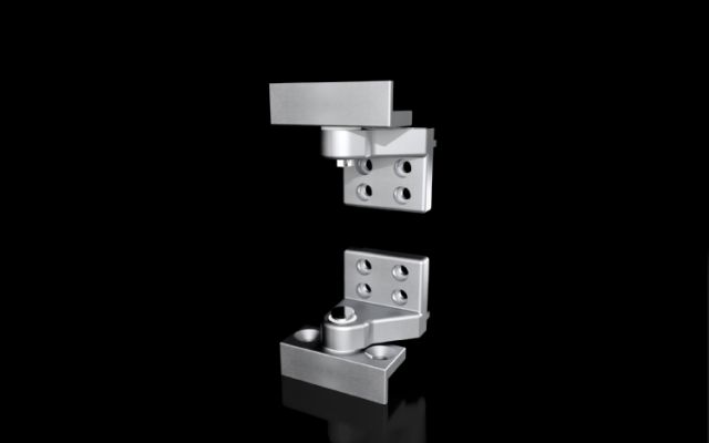 VX8619051 Rittal enclosures 180°hinge for VX swing frame, large - Rittal air conditioning Rittal electric cabinet Rittal busbar Rittal fan Rittal PDU VX8619.051