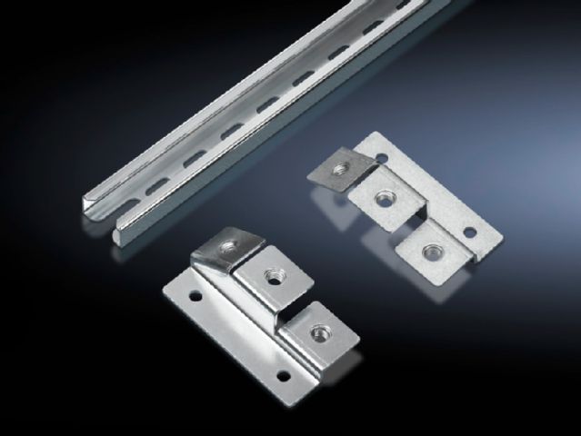 CM5001080 Rittal enclosures Cable clamp rail C-section, for mounting plates, for VX, TS, VX SE, TP - Rittal air conditioning Rittal electric cabinet Rittal busbar Rittal fan Rittal PDU  CM5001.080
