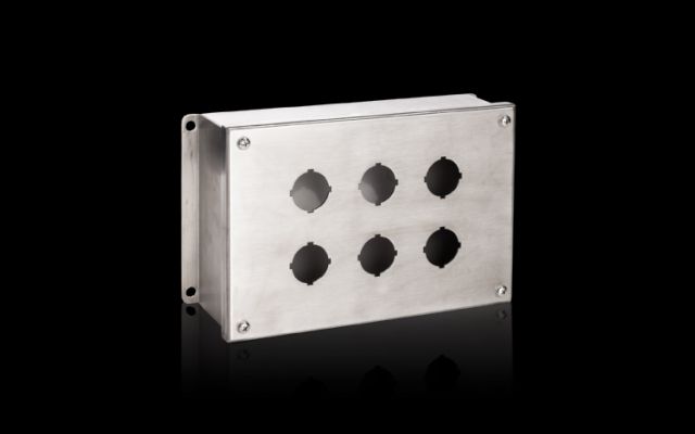 PB8017720 Rittal enclosures Pushbutton boxes PB Stainless steel - Rittal air conditioning Rittal electric cabinet Rittal busbar Rittal fan Rittal PDU PB8017.720