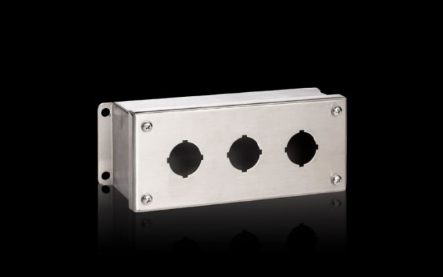 PB8017716 Rittal enclosures Pushbutton boxes PB Stainless steel - Rittal air conditioning Rittal electric cabinet Rittal busbar Rittal fan Rittal PDU PB8017.716