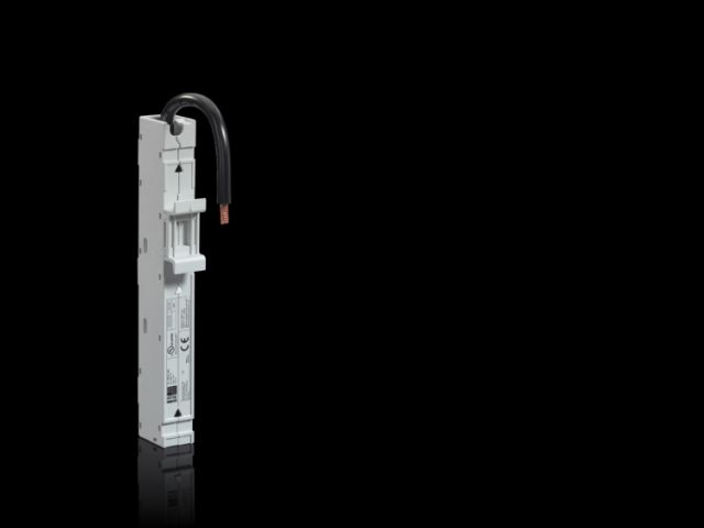 SV9635381 Rittal busbar Component adaptor 1-pole Width 18mm Height 160mm Depth 35mm AMG8 63A 690V variant L1 - Rittal air conditioning Rittal electric cabinet Rittal busbar Rittal fan Rittal PDU SV9635.381