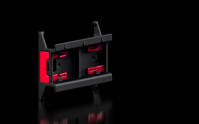 RX9365725 Rittal busbar Support rail for component adaptors Width 54mm Height 10mm - Rittal air conditioning Rittal electric cabinet Rittal busbar Rittal fan Rittal PDU RX9365.725