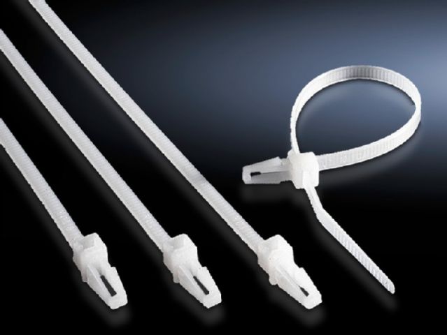 SZ2597000 Rittal enclosures Cable ties Length 150mm - Rittal air conditioning Rittal electric cabinet Rittal busbar Rittal fan Rittal PDU SZ2597.000