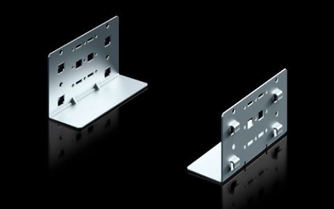 DK5501400 Rittal enclosures Slide rail, 2U, static installation for VX IT - Rittal air conditioning Rittal electric cabinet Rittal busbar Rittal fan Rittal PDU DK5501.400