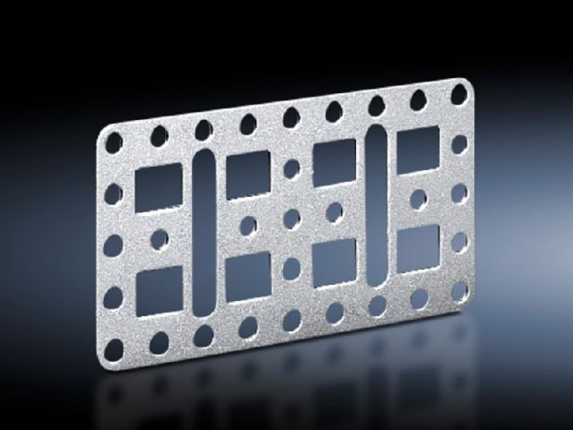 SZ4532000 Rittal cabinet mounting plate screw fixing can be used for other cabinet expansion possibilities -Rittal cabinets/Rittal air conditioning/Rittal electric cabinet/Rittal fan/Rittal PDU/rittal SZ4532.000