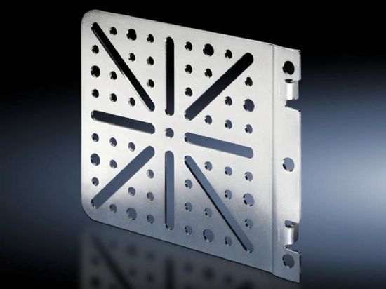 TS8612400 Rittal cabinet mounting plate for other expansion possibilities in the enclosure - Rittal air conditioning Rittal electric cabinet Rittal busbar Rittal fan Rittal PDU- TS8612.400