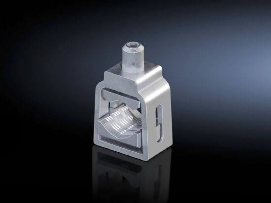 SV9677430 Rittal busbar V-type terminal block, 1/2 the size, for connecting round conductors in NH strip fuses and load switches, 70mm²-240mm² -Rittal cabinets/Rittal air conditioning/Rittal electric cabinet/Rittal fan/Rittal PDU/rittal- SV9677.430