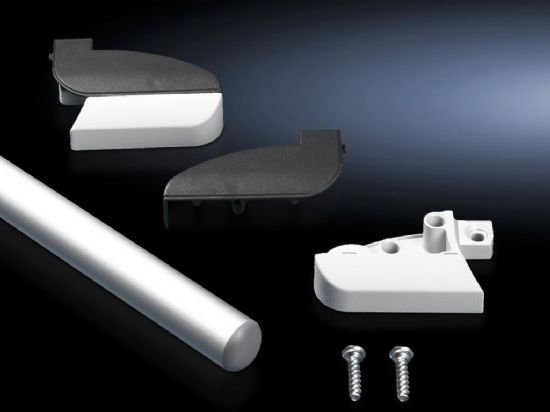 CP6385060 Rittal cabinet handle kit for Optipanel front panel height 600 vertical mounting-Rittal enclosures/Rittal air conditioning/Rittal electric cabinet/Rittal fan/Rittal PDU-CP6385.060
