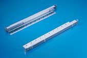 DK7063878 Rittal cabinet sliding rails, length 390-600mm, width 50mm, depth 330mm, with L-shaped mounting angle rails or imperial mounting frames-Rittal enclosures/Rittal air conditioning/Rittal electric cabinet/Rittal fan/Rittal PDU-DK7063.878