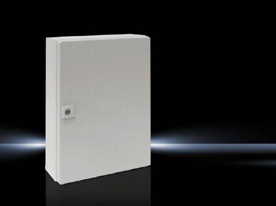 EB1556500 Rittal Enclosure Compact Control Box Width 300, Height 400, Depth 120; Mounting Plate Width 275, Height 385; IP66 Waterproof-Rittal cabinet/Rittal air conditioning/Rittal electric cabinet/Rittal fan/Rittal PDU–EB1556.500