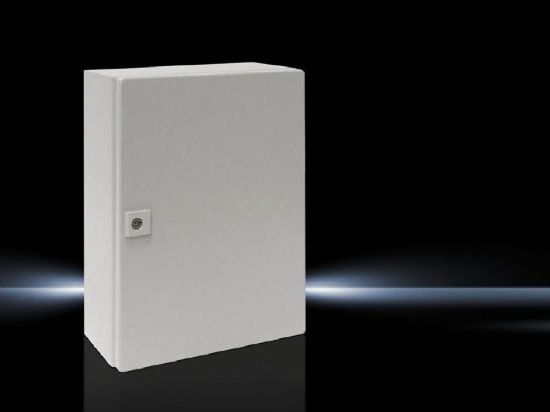 EB1577500 Rittal Enclosure Compact Control Box, 300mm wide, 400mm high, 155mm deep; Mounting Plate, 275mm wide, 385mm high; IP66 Waterproof-Rittal cabinet/Rittal air conditioning/Rittal electric cabinet/Rittal fan/Rittal PDU-EB1577.500
