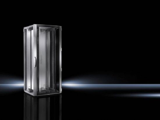 DK5525120 Rittal Enclosure TS IT Network Cabinet with Glass Door and 19 inch Angle Rail, Width 600mm, Height 800mm, Depth 600mm, Height 15U-Rittal cabinet/Rittal air conditioning/Rittal electric cabinet/Rittal fan/Rittal PDU-DK5525.120