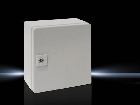 EB1549500 Rittal Enclosure Compact Control Box, 200mm wide, 200mm high, 120mm deep, mounting plate 175mm wide, 185mm high, IP66 waterproof-Rittal cabinet/Rittal air conditioning/Rittal electric cabinet/Rittal fan/Rittal PDU-1549.500