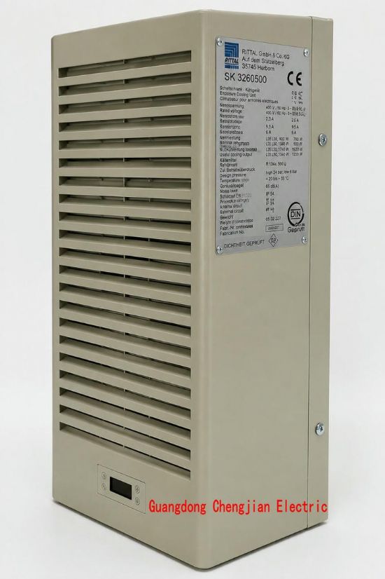 SK3260500 Rittal Air Conditioner Wall-Mounted TopTherm Blue e Steel Plate 1600W 400V Width 400 Height 950 Depth 260-Rittal cabinet/Rittal air conditioning/Rittal electric cabinet/Rittal fan/Rittal PDU-SK3260.500
