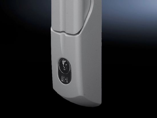 TS8611040 Rittal Enclosure Comfort handle for TS, TS IT, VX SE, PC, and IW; with security lock insert (Type E1)-Rittal cabinet/Rittal air conditioning/Rittal electric cabinet/Rittal fan/Rittal PDU-TS8611.040