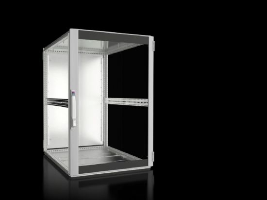 DK5504790 Rittal Enclosure TS IT Network/Server Enclosure with Glass Door, IP55 Protection, Empty Enclosure, RAL7035, W800xH1200xD1000 24U-Rittal cabinet/Rittal air conditioning/Rittal electric cabinet/Rittal fan/Rittal PDU-DK5504.790
