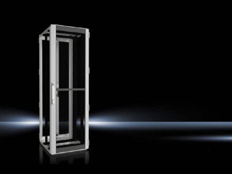 DK5527181 Rittal TS IT Network/Server Enclosure with Vented Doors and 19-inch Mounting Frame, RAL7035, W600xH1800xD600, 38U-Rittal cabinet/Rittal air conditioning/Rittal electric cabinet/Rittal fan/Rittal PDU-DK5527.181