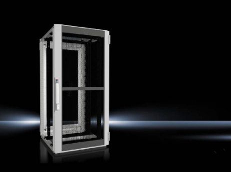 DK5526181 Rittal TS IT Network/Server Enclosure with Vented Doors and 19-inch Mounting Frame, RAL7035, W600xH1200xD600, 24U-Rittal cabinet/Rittal air conditioning/Rittal electric cabinet/Rittal fan/Rittal PDU-DK5526.181